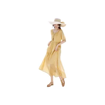 Mo Han Yi Mei Long Sleeved Dress Women's