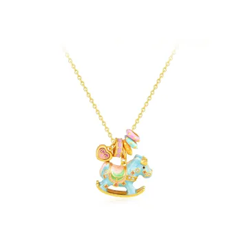 Love Link 925 Sterling Silver Necklaces Women's