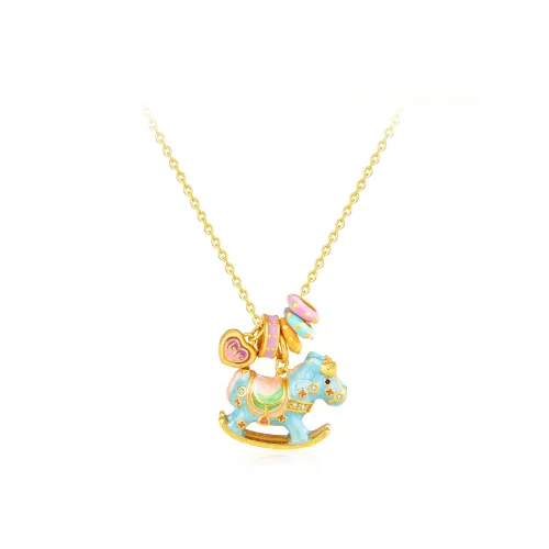 Love Link 925 Sterling Silver Necklaces Women's