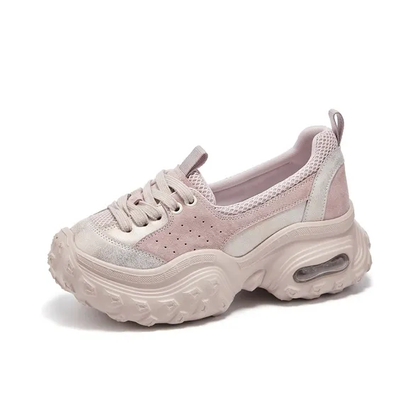 MILLIE'S Breathable Low Top Chunky Sneakers Women's-5