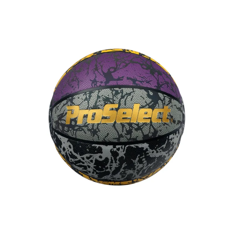 ProSelect PU Basketball Multicolor Size 5/7 Training Reflective Unisex-1