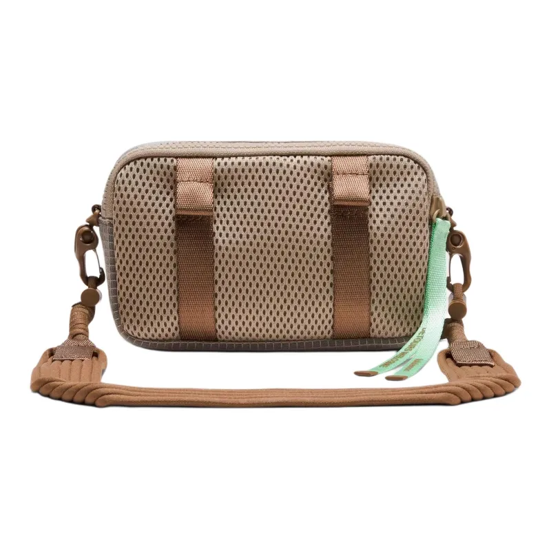 Lululemon Color Block Crossbody Bag Small Size Unisex Brown-1