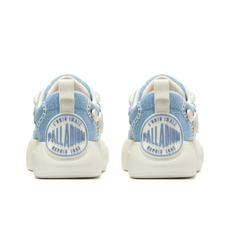 Palladium Paladin Buckle Shoes Casual Shoes Fashion Trend Round Tip Lace Up Skateboard Shoes Men's & Women's-16