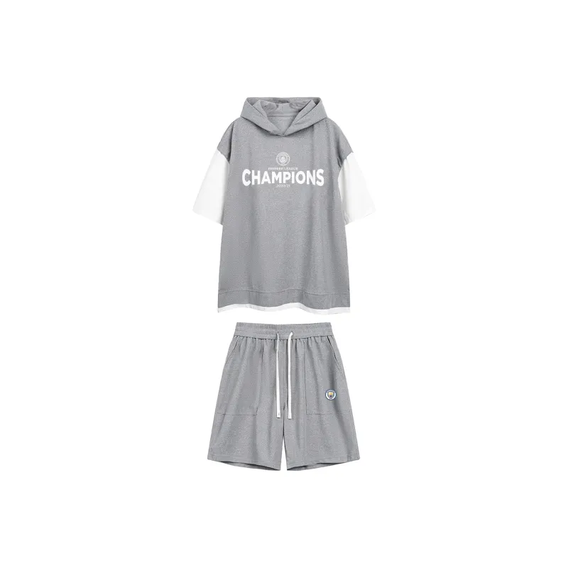 Manchester City F.C. Casual Sportswear Unisex 2 Piece Set-5