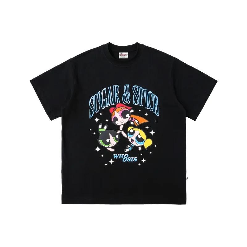 The Powerpuff Girls X WHOOSIS × The Powerpuff Girls, Collaboration Collection T Shirts Unisex-4