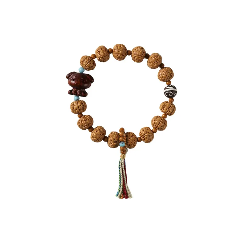 Zhiyi King Kong Bodhi Seeds Bracelets Unisex-6