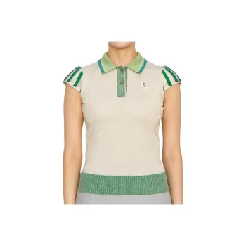 MARK & LONA Polo Shirt Women's Gold