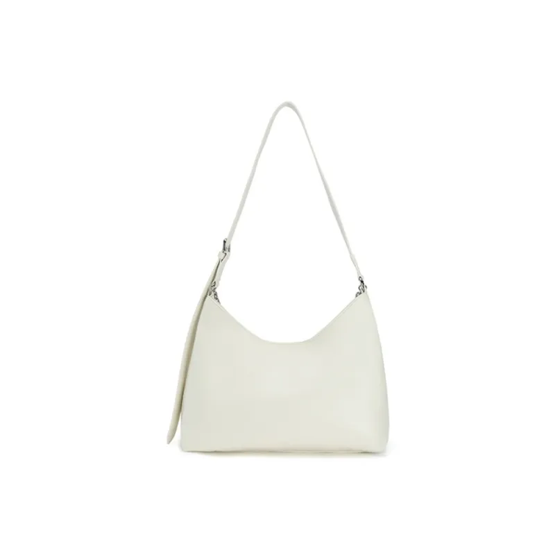 FILA Polyurethane With Synthetic Leather Shoulder Bag Women's Cloud White-2
