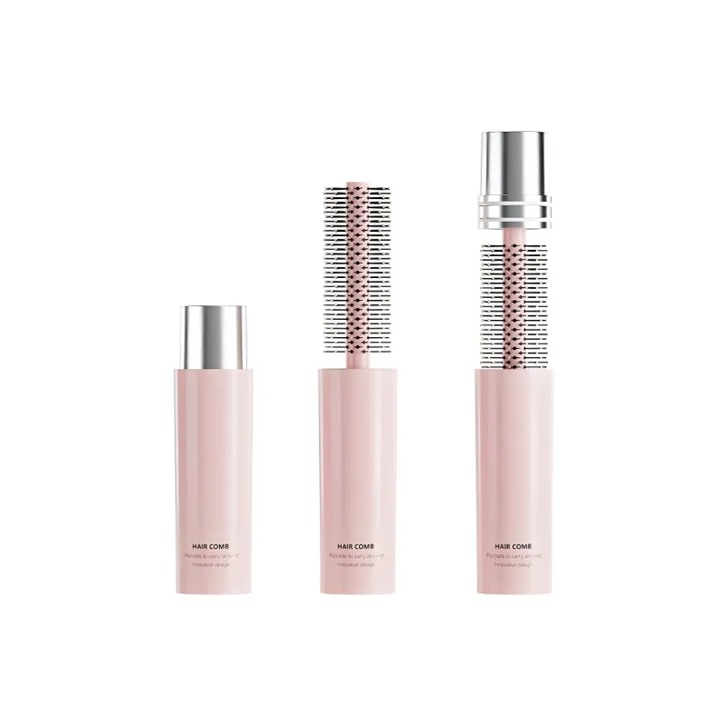 Love Of Wormwood Innovative Design Travel Portable Good Looking Curling Comb Retractable Integrated-5