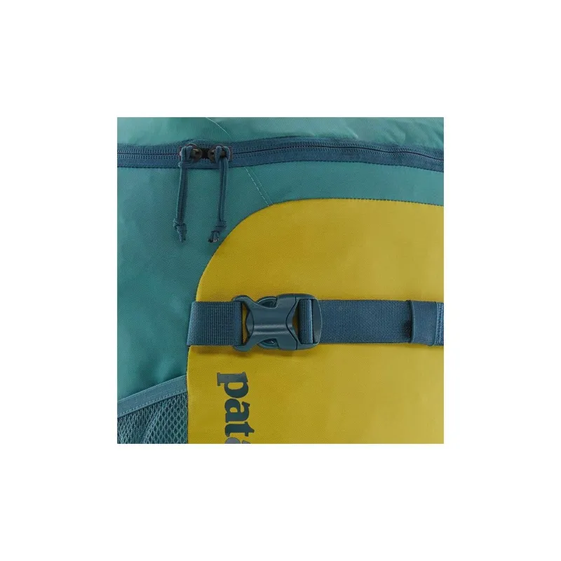 Patagonia Polyester Backpack Unisex Wetland Blue & Yellow-2