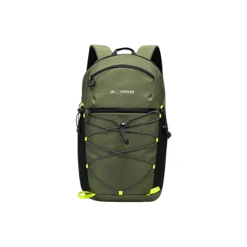 CHAOJIANTA China National Geography, Collaboration Polyester Backpack Unisex Morning Mist Green