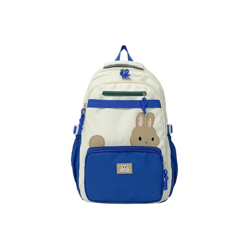 H YXIANG Composite Cloth Backpack Women's Multicolor-3