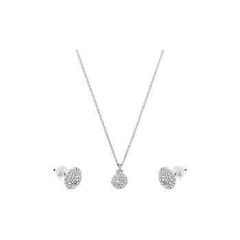 Swarovski Sublima Earrings And Necklace Set