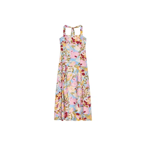 ZARA Slip Dresses Women's Multicolor