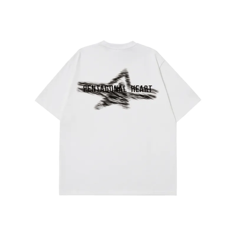 PENTAGONAL HEART T Shirt Unisex-4