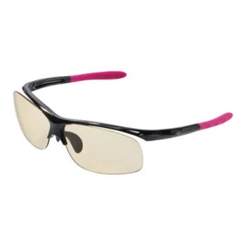 PRINCE TR90 Irregular Shape Sunglasses Unisex Black