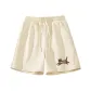 [300g Heavyweight]Light Beige (Mb Silhouette Brown Cat Pants Center Logo)