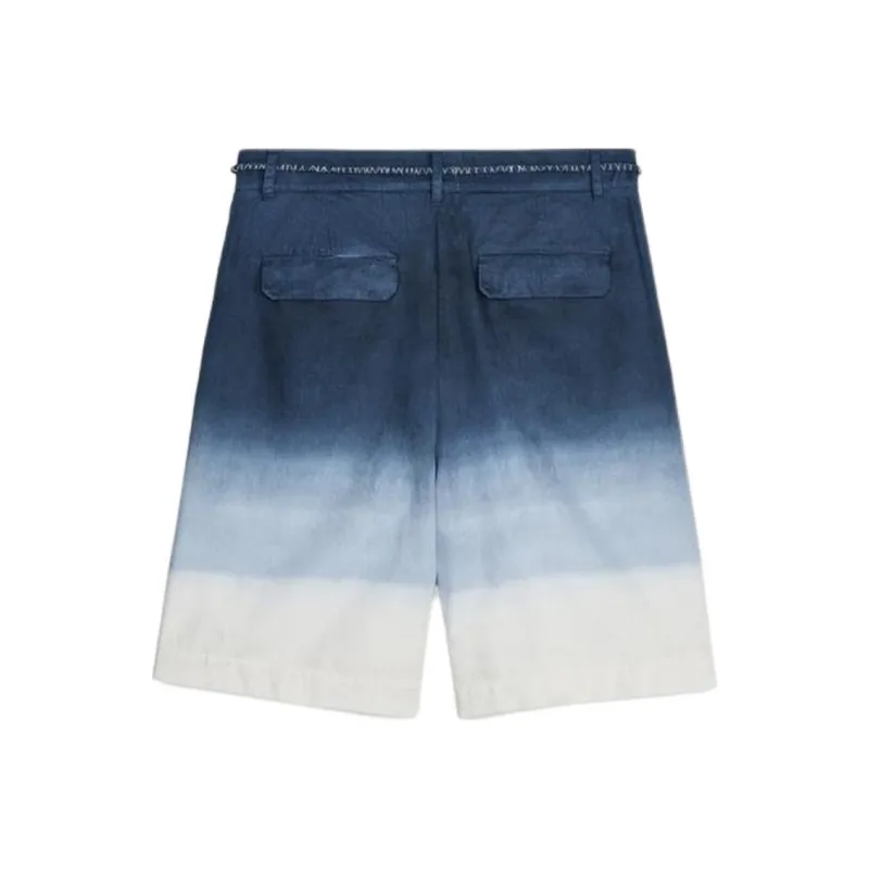 ZARA Fanglu Lin Collaboration Casual Shorts Men Indigo-1
