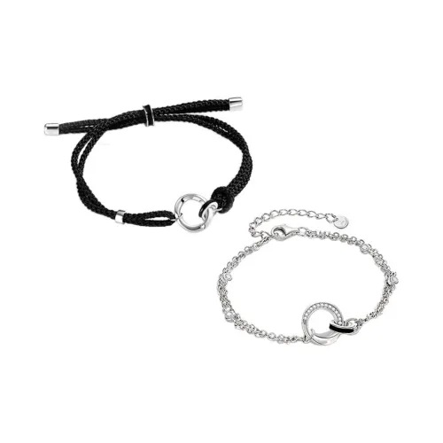 Qing Yi 925 Sterling Silver Bracelets Unisex