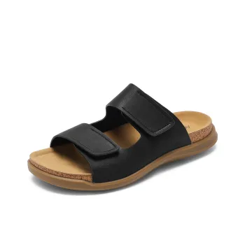 AOKANG Rubber Sole Slip Resistant Slide Slippers Men's