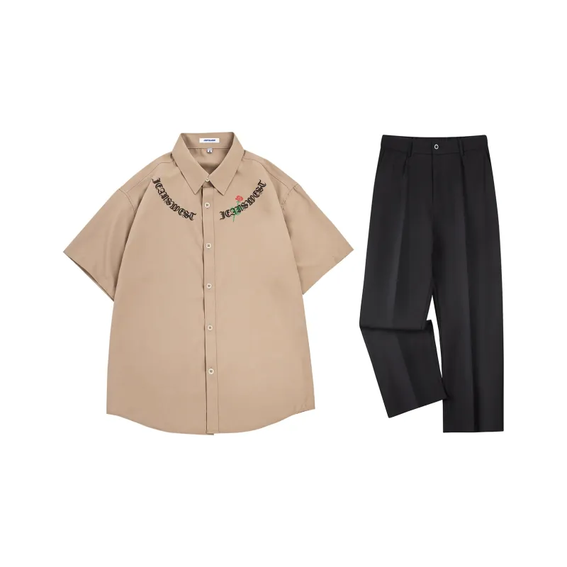 JEANSWEST Shirt Matching Set Unisex-12