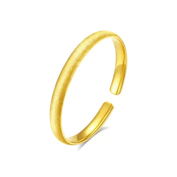 Furunlai 999 Fine Silver Bangles Unisex
