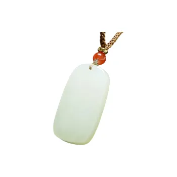 MARY WINDSOR Pendants White Jade Unisex
