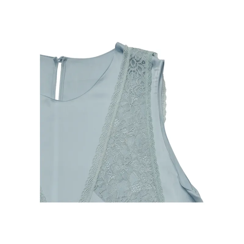 Onitsuka Tiger Sleeveless Dress Women's Light Blue-3