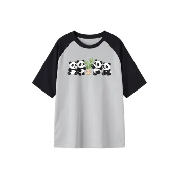 FAIRWHALE Drop Shoulder Sleeve T Shirt Women's