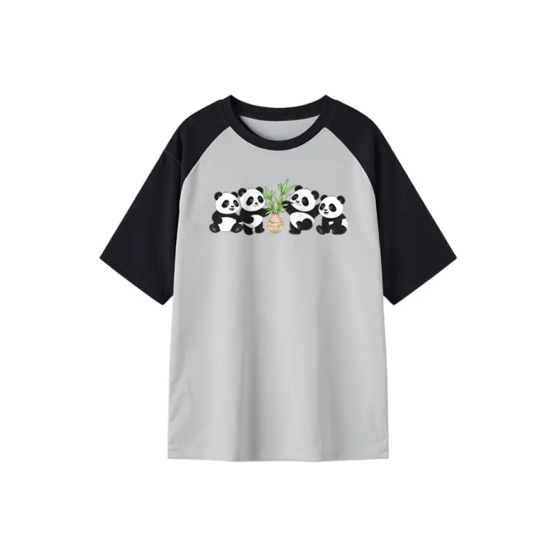 FAIRWHALE Drop Shoulder Sleeve T Shirt Women's-0