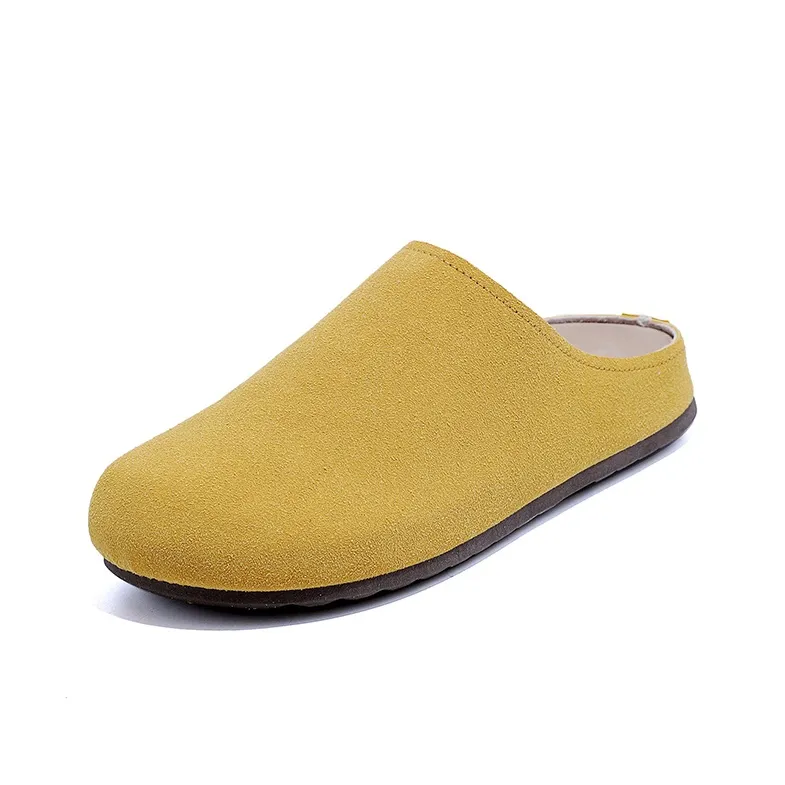 Lin's Travels Rubber Sole Abrasion Resistant Slip Resistant Closed Toe Slippers Women's-3
