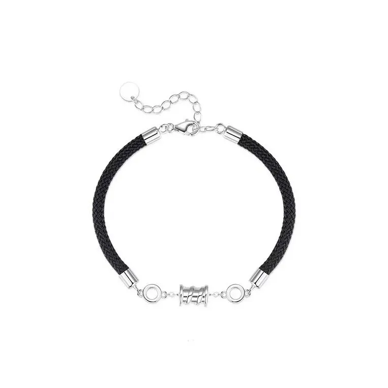 Lao Feng Xiang 925 Sterling Silver Bracelets Unisex-0