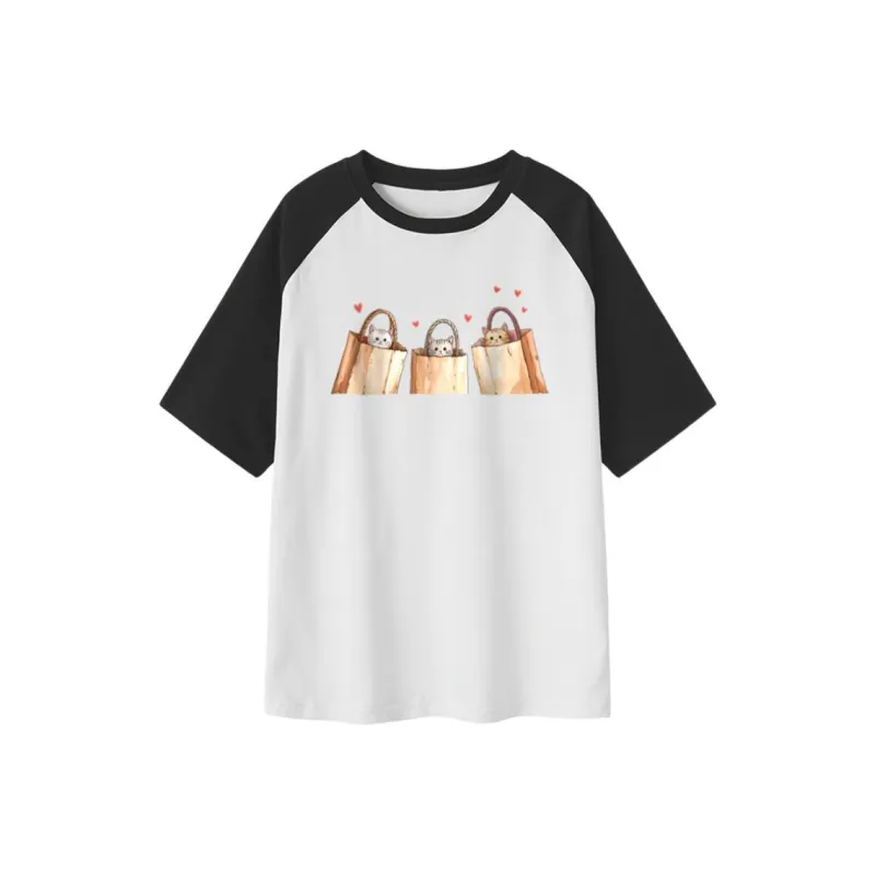 FAIRWHALE T Shirts Women's-4