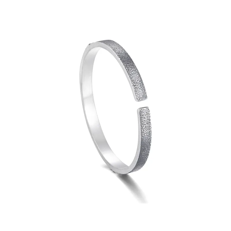 DH7 999 Fine Silver Bangles Unisex-2