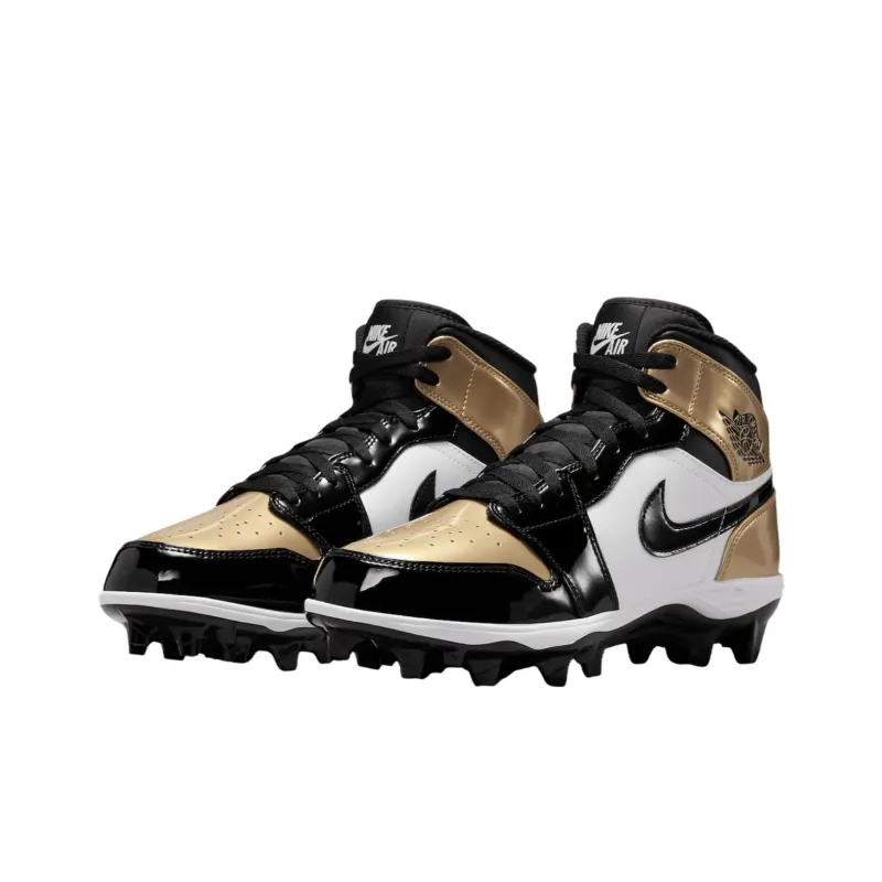 JORDAN 1 Mid Td Cleat Gold Toe-2