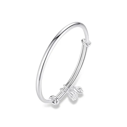 UZIID S999 Fine Silver Bangles Women's