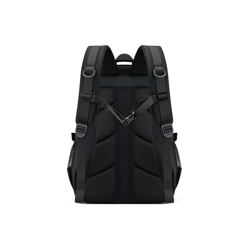 EDISON Nylon Backpack Unisex Black/Ecru-4