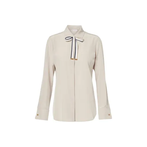 MaxMara Apollo Ribbon Detailed Long Sleeved Shirt