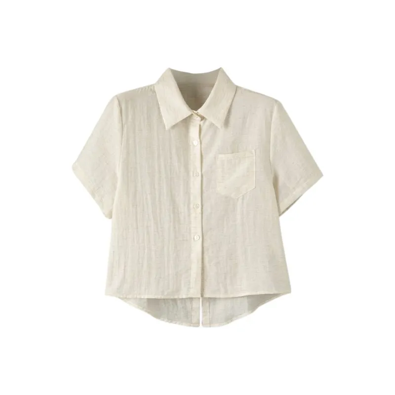 Late White Shirts Women's-4