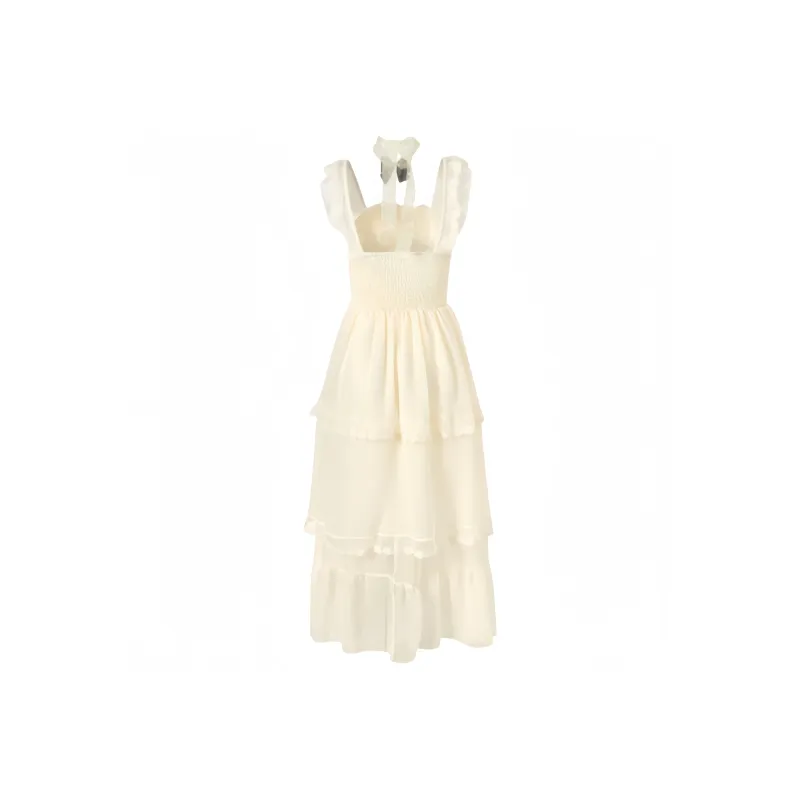 YGPRW Slip Dresses Women's Apricot-1