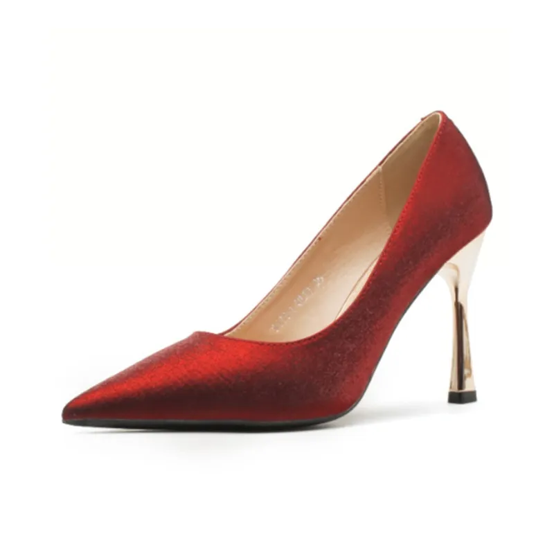 GOSO Slim Heel High Heels 6.5CM Women's-5