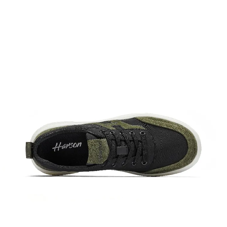 HARSON Anti Slip Wear Resistant Low Top Skateboard Shoes Men's-2