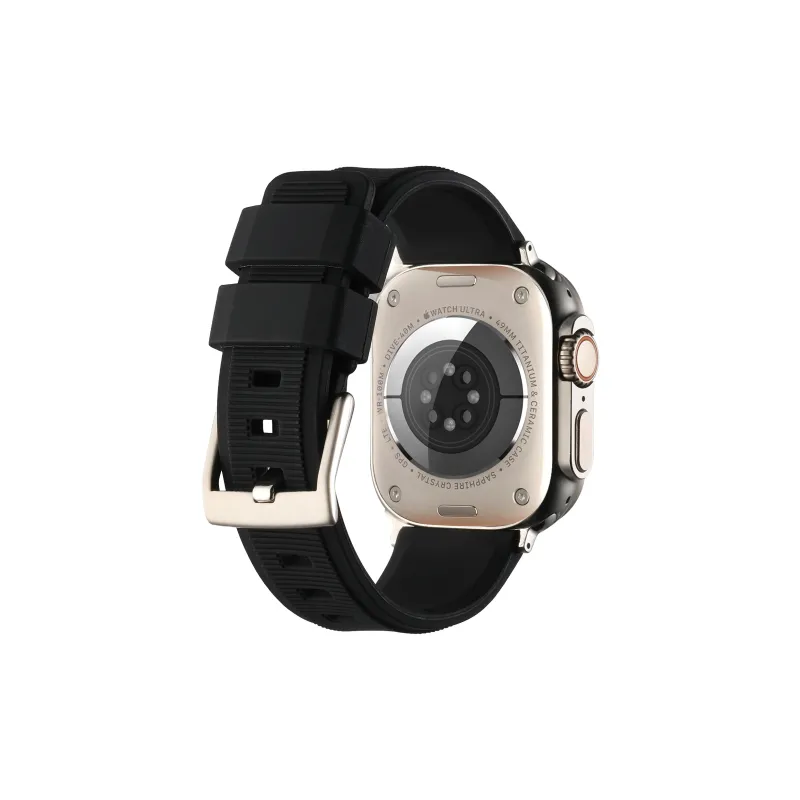 KVZUVUU Apple Compatibility Watch Band Silicone Material-1