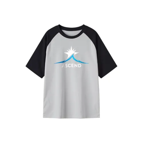 FAIRWHALE Drop Shoulder Sleeve T Shirt Women's