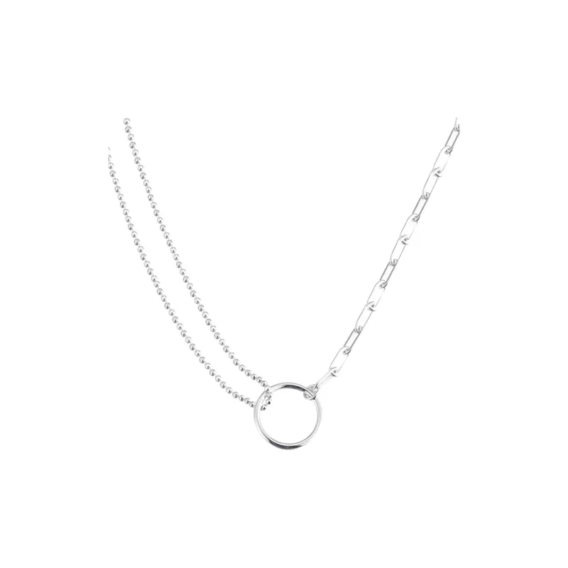 MISS WEI 925 Sterling Silver Necklaces Women's-0