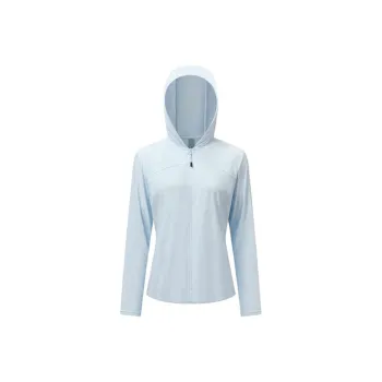 XTEP UV Protection Sun Protection Clothing Women's Light Pale Blue