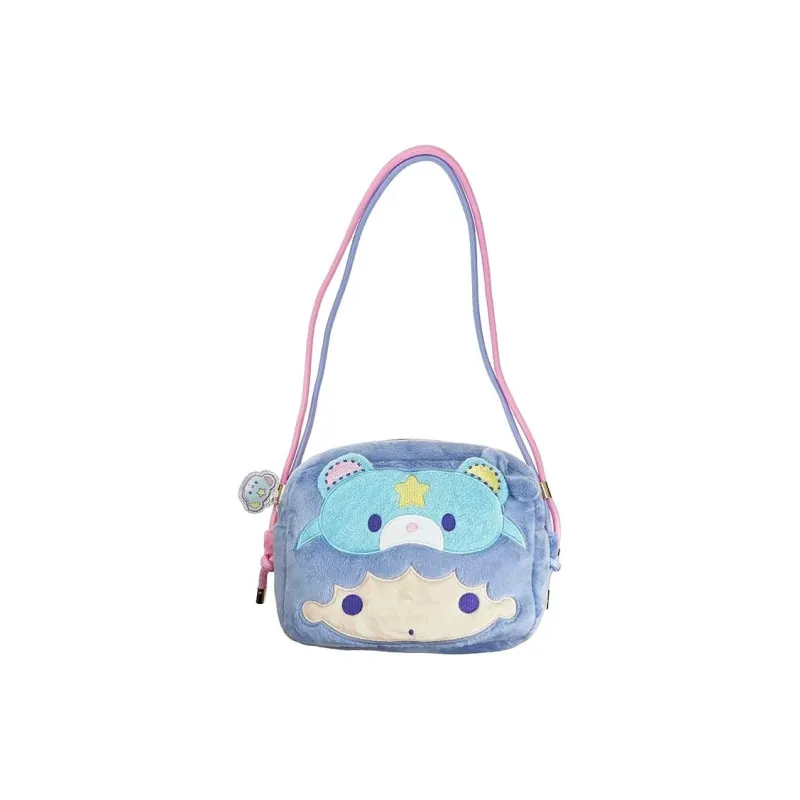 Sanrio Acrylic Teddy Bear Pendant Shoulder Bag Women's Multicolor-0