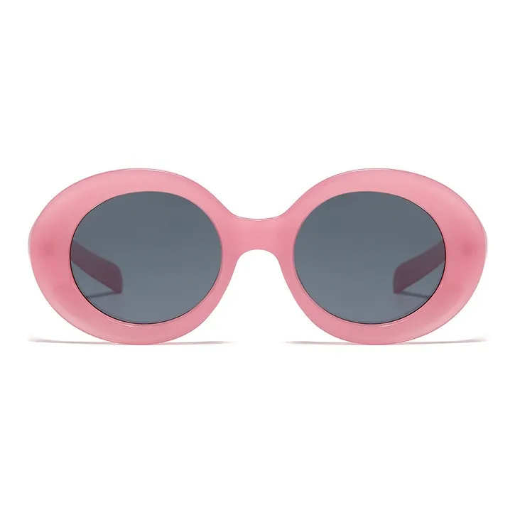 PSACSS Plate Frame Oval Sunglasses Unisex-8