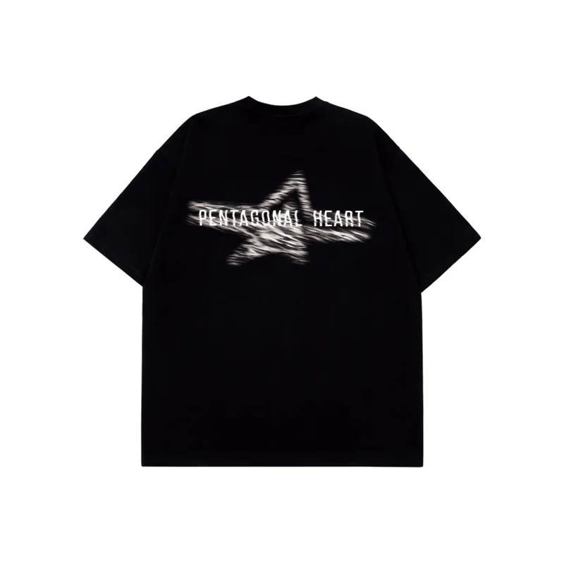 PENTAGONAL HEART T Shirt Unisex-2
