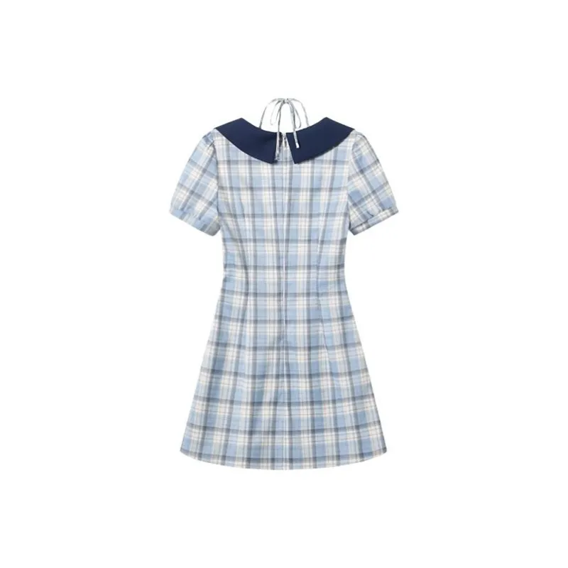DOSOHEB Short Sleeved Dress Women's-1